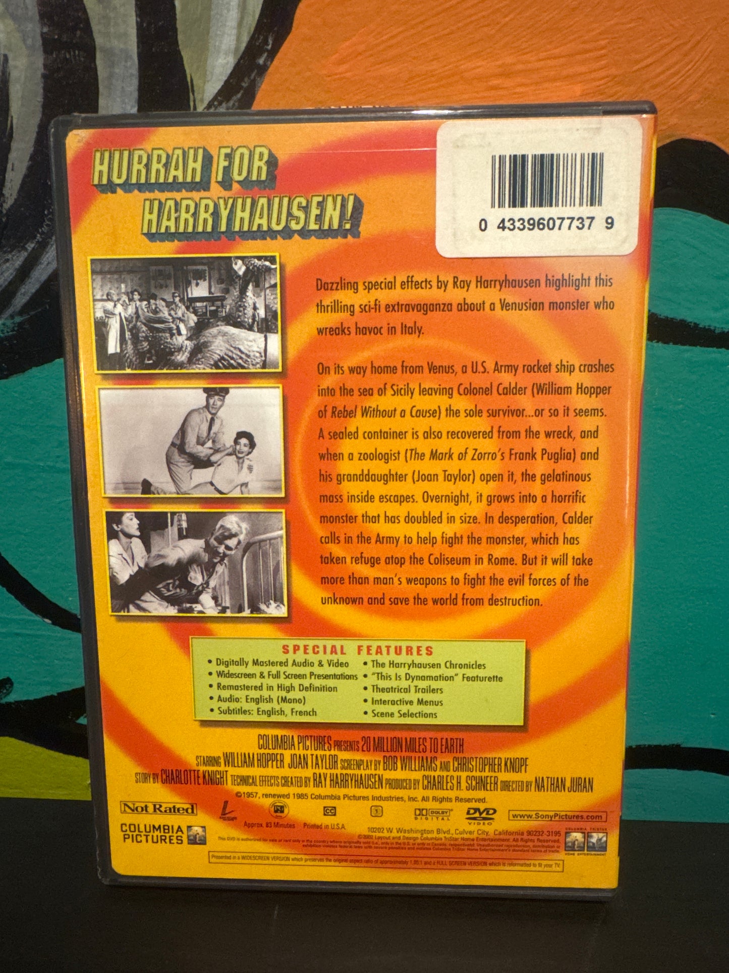 20 Million Miles To Earth DVD