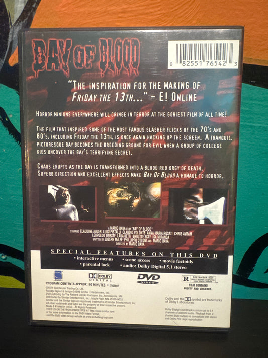 Bay of Blood DVD