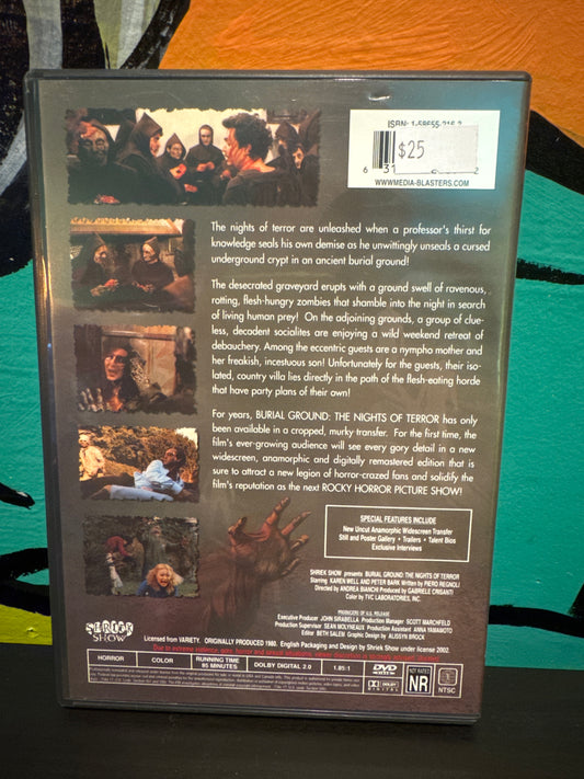Burial Ground DVD