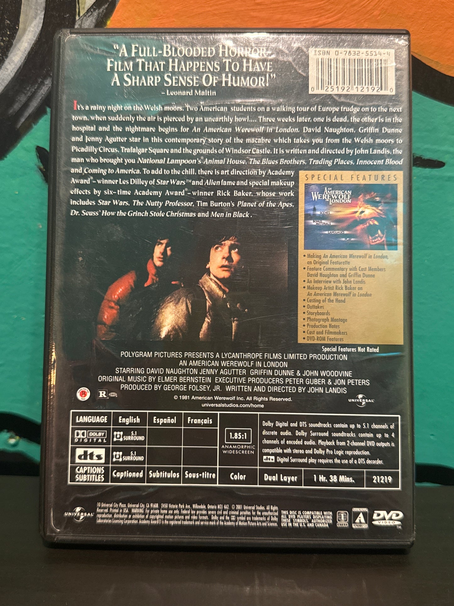 An American Werewolf In London DVD