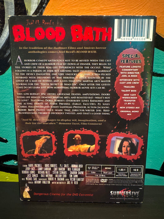 Blood Bath DVD