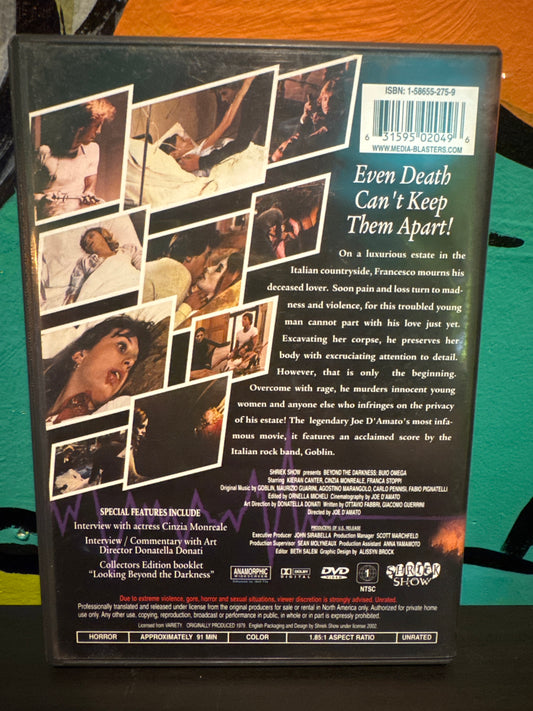 Beyond The Darkness DVD