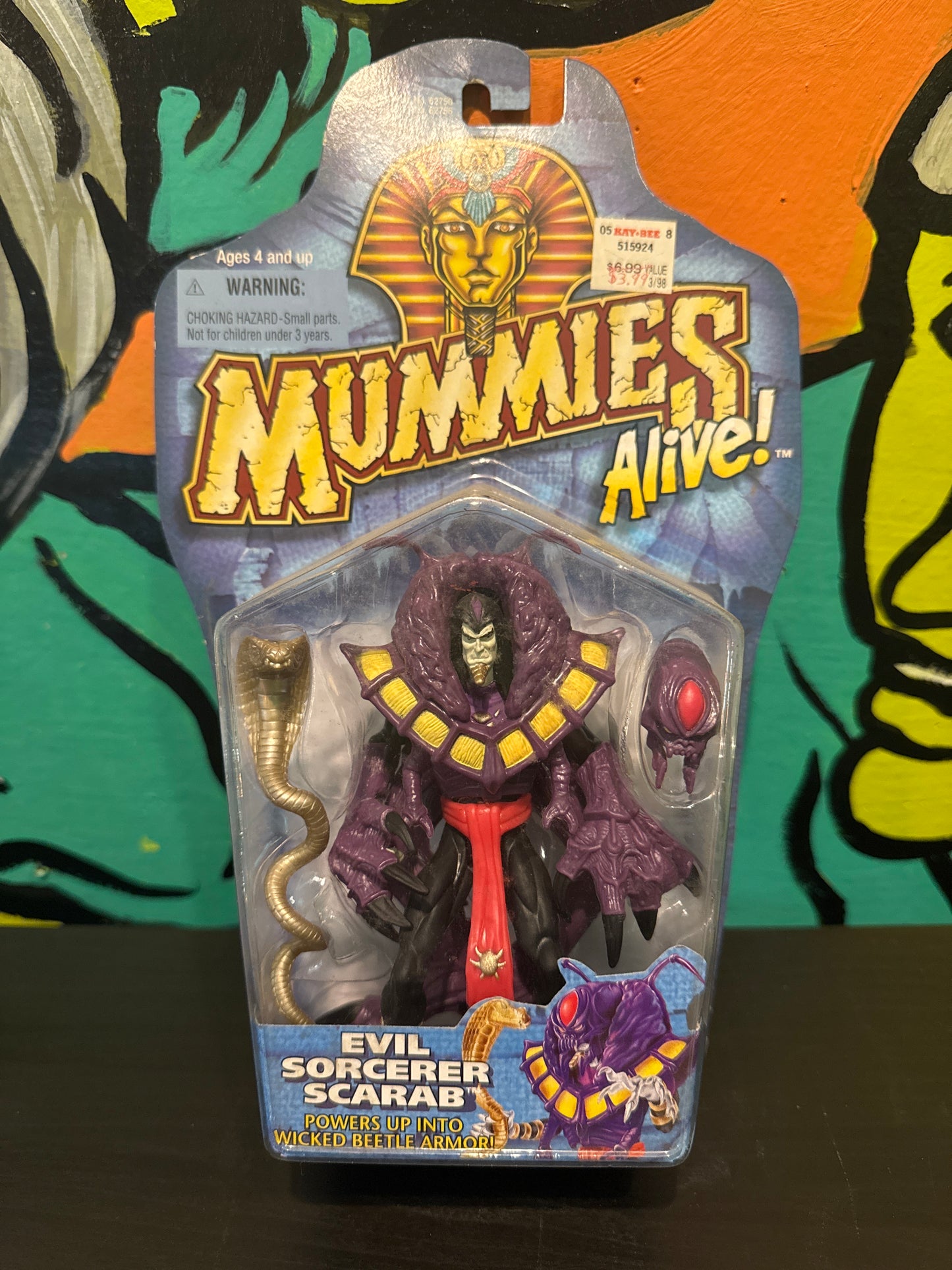 Mummies Alive - Evil Sorcerer Scarab