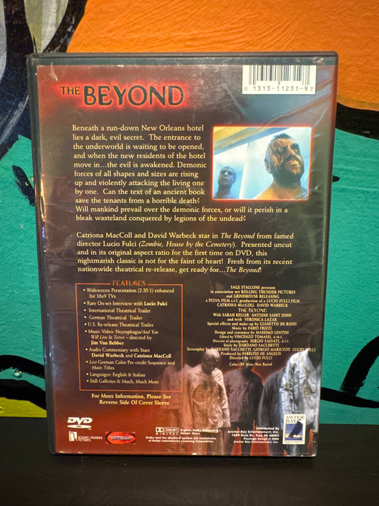 The Beyond DVD
