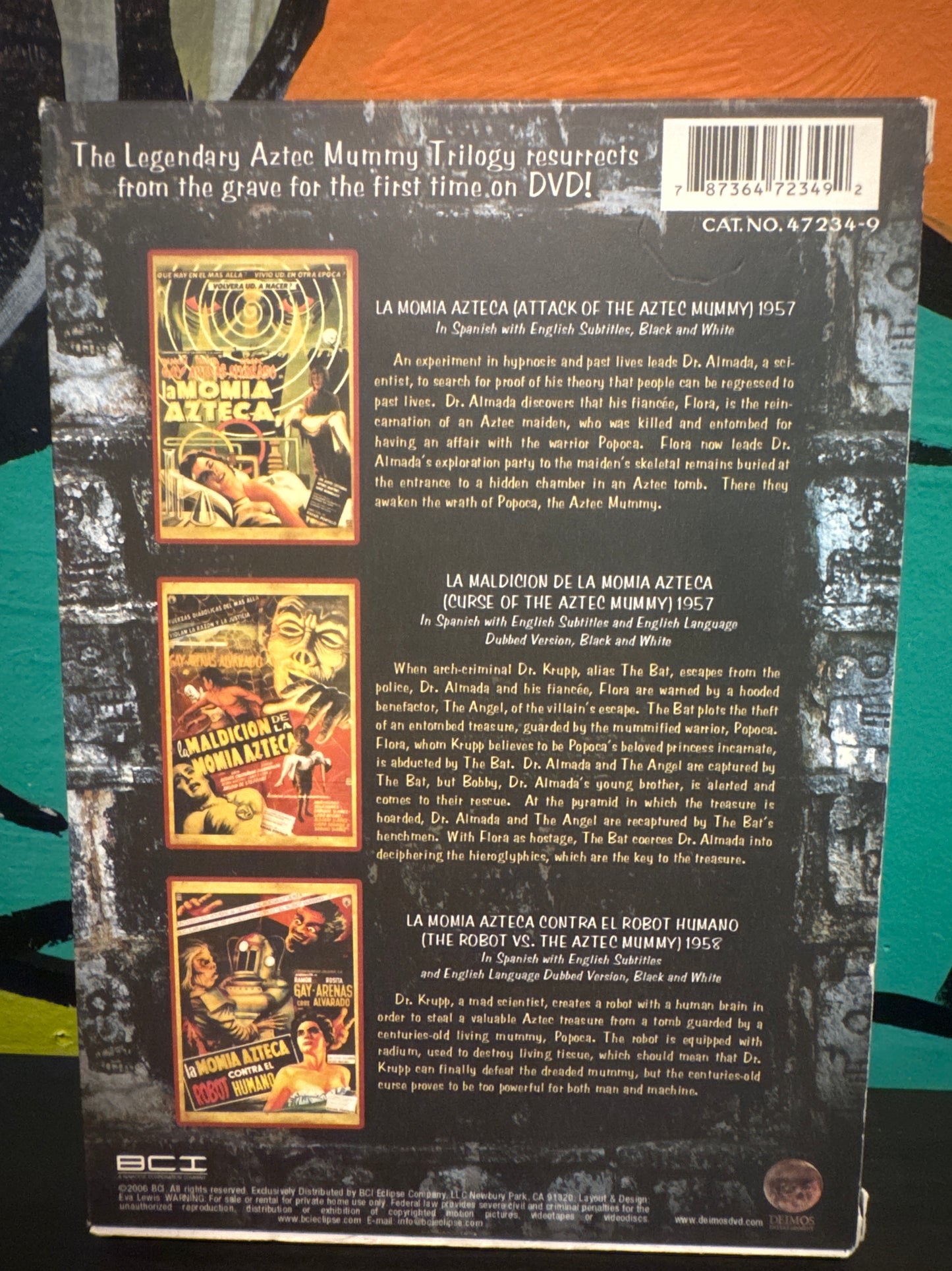 The Aztec Mummy Collection DVD