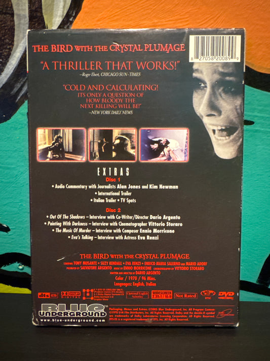 The Bird With The Crystal Plumage DVD