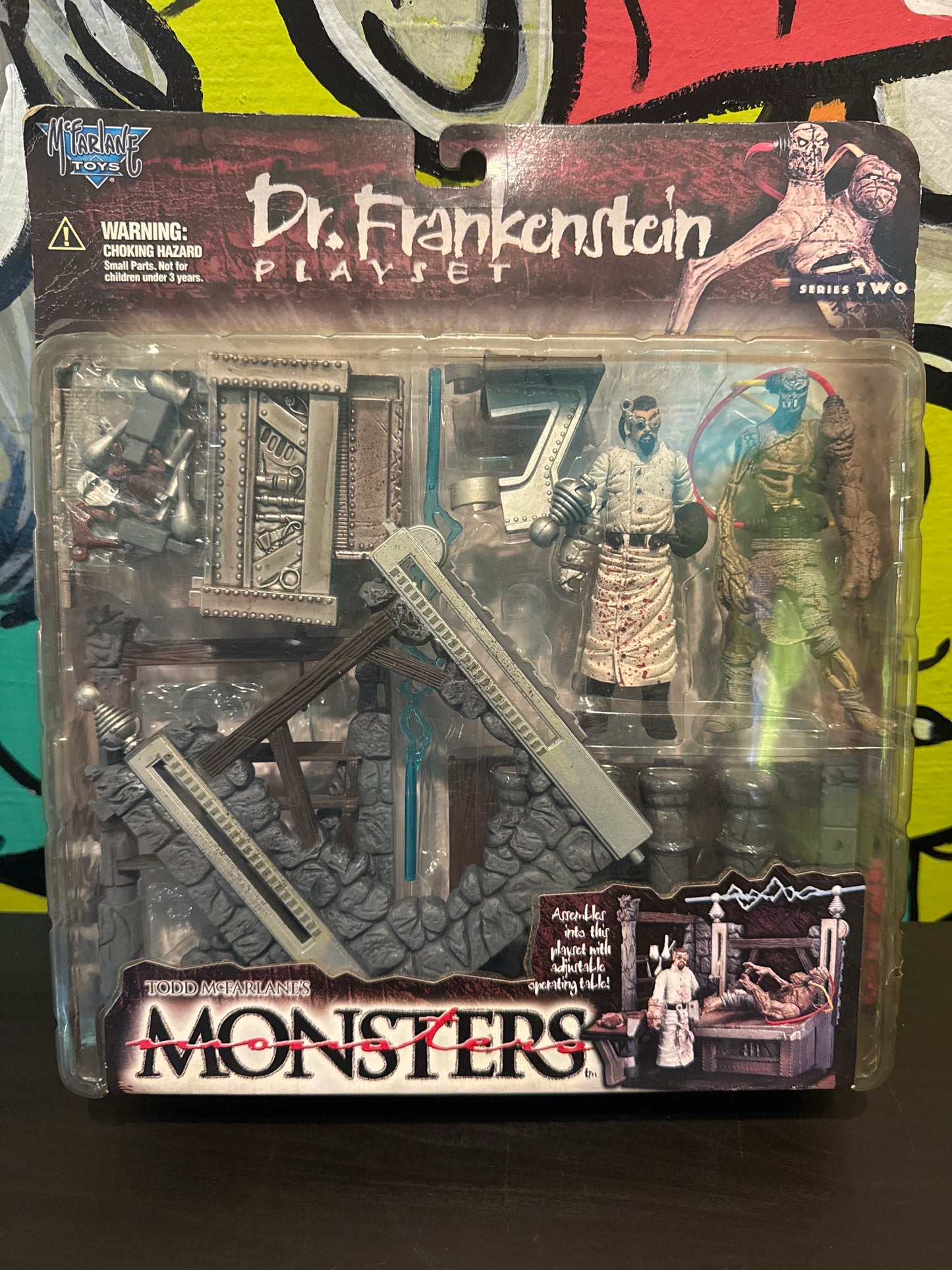 McFarlane’s Monsters - Dr Frankenstein Playset