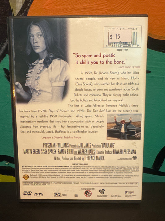 Badlands DVD