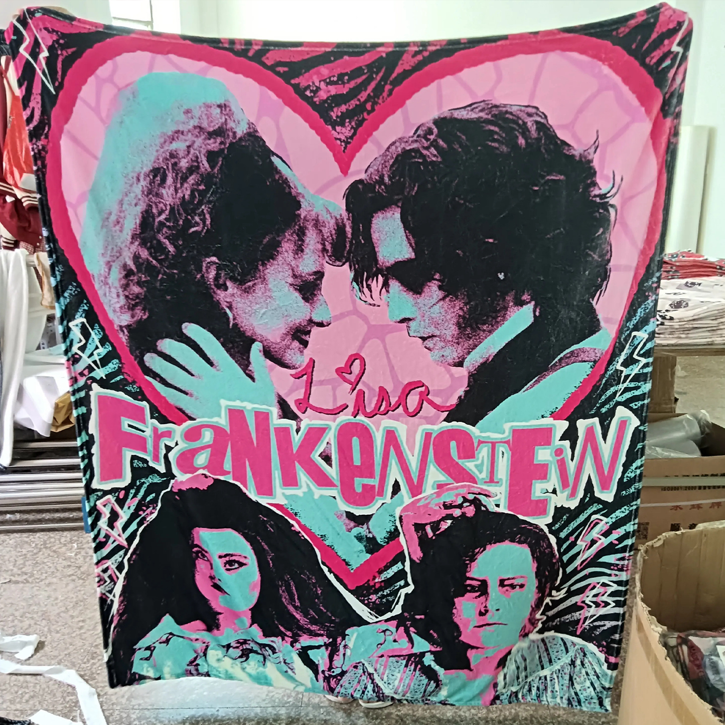 Lisa Frankenstein Blanket