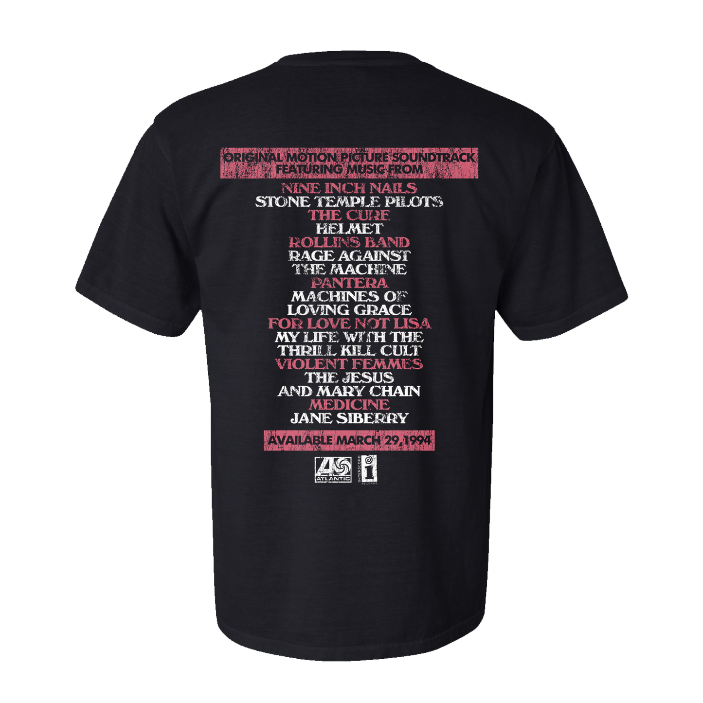 The Crow Soundtrack Tee