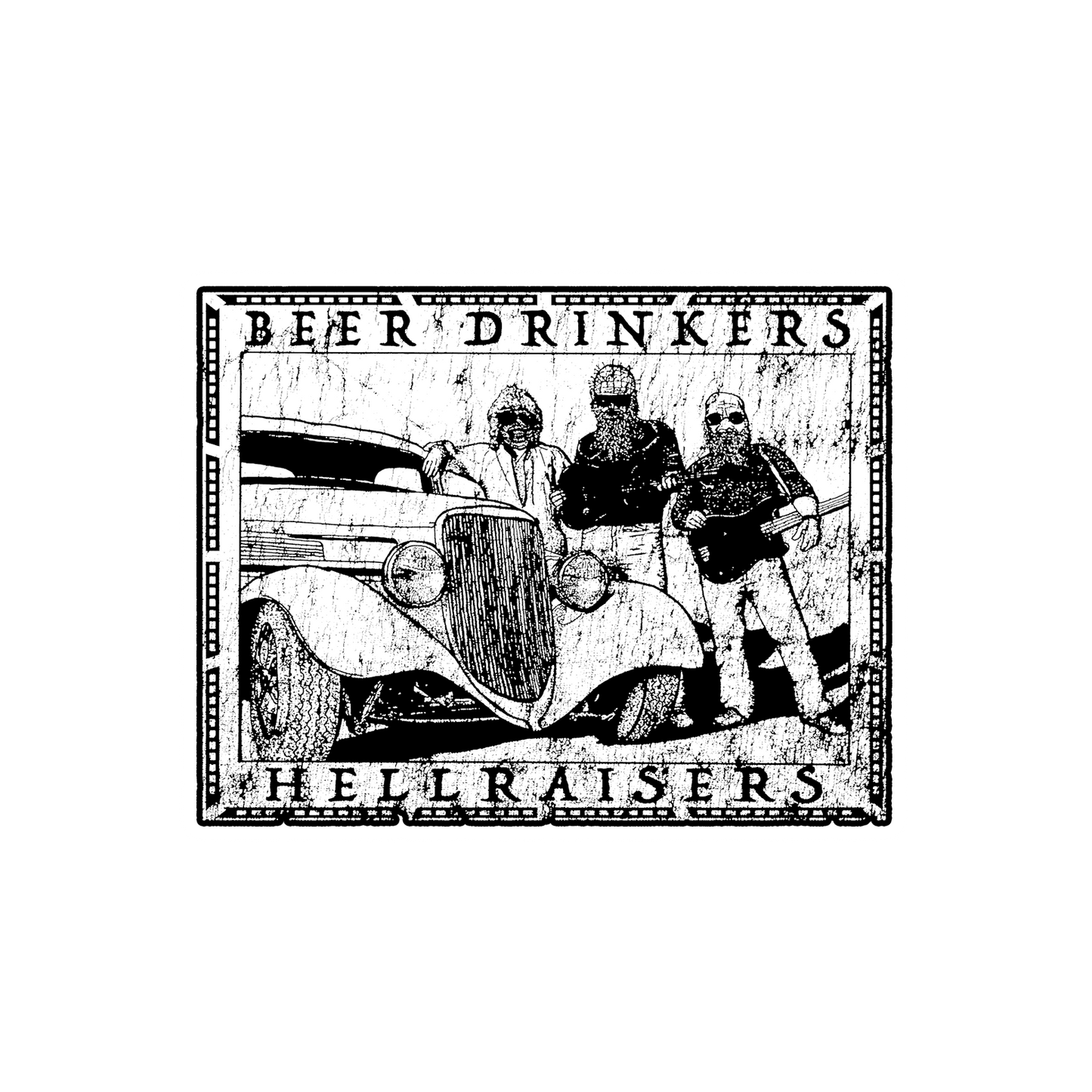 Beerdrinkers & Hellraisers Vinyl Decal
