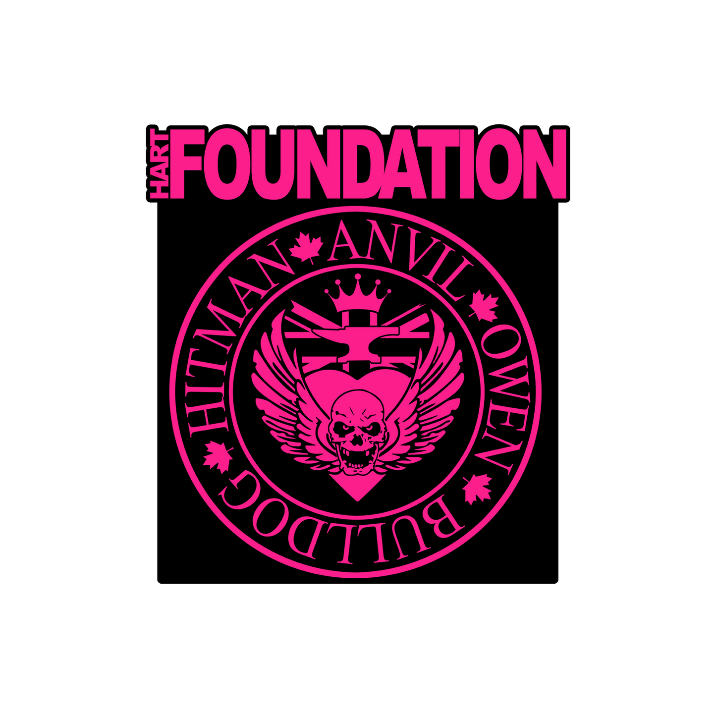 Hart Foundation Vinyl Decal
