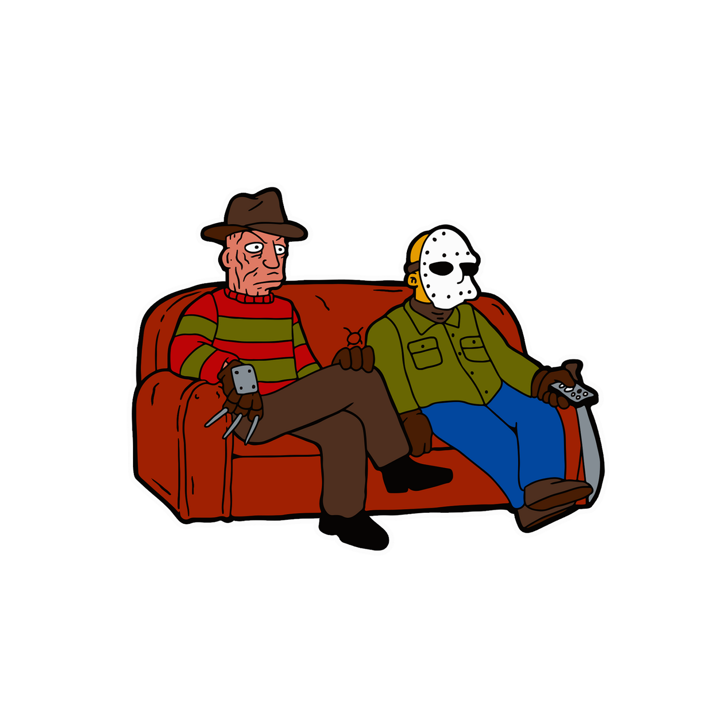 The Freddy vs Jason's Vinyl Decal