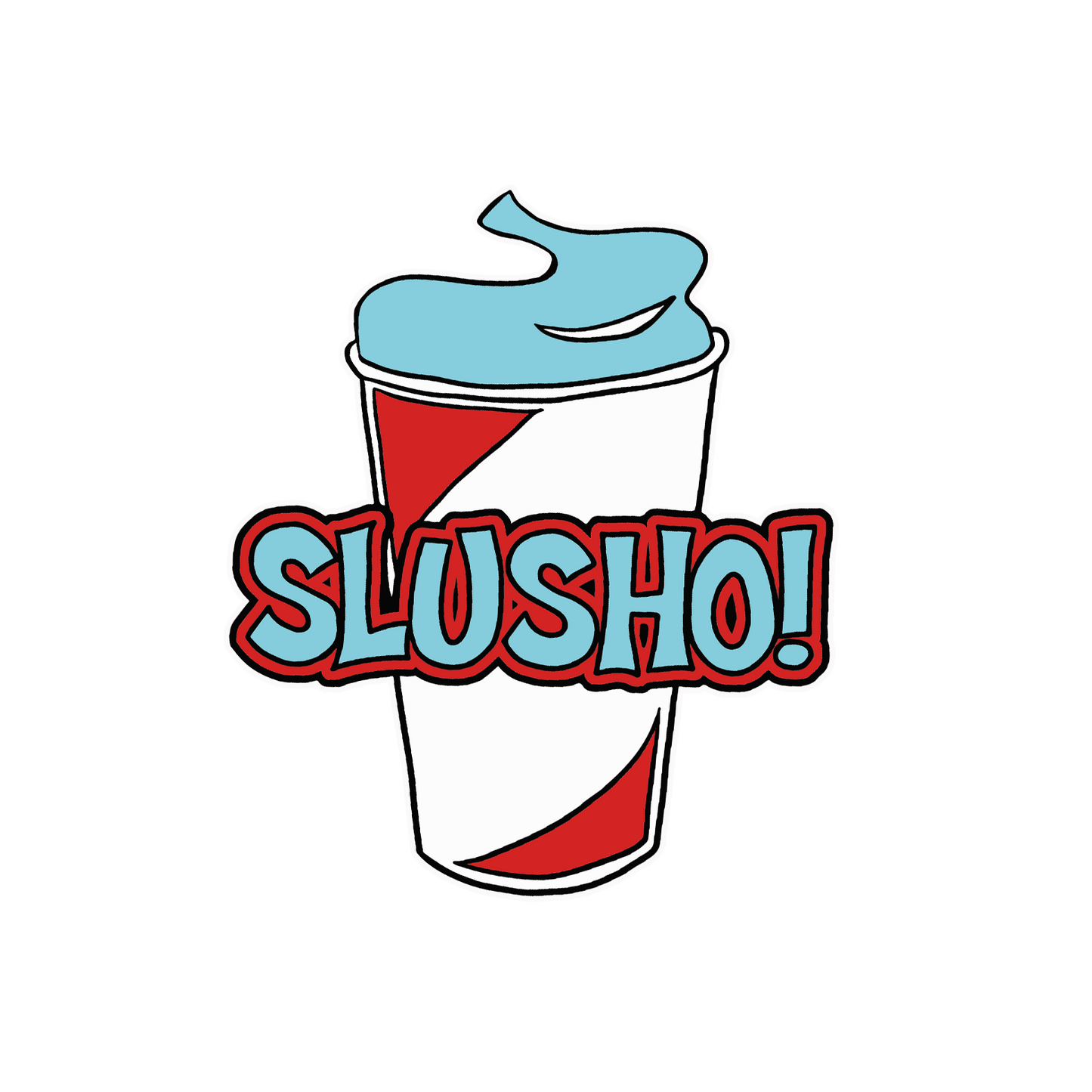 Slusho Vinyl Decal