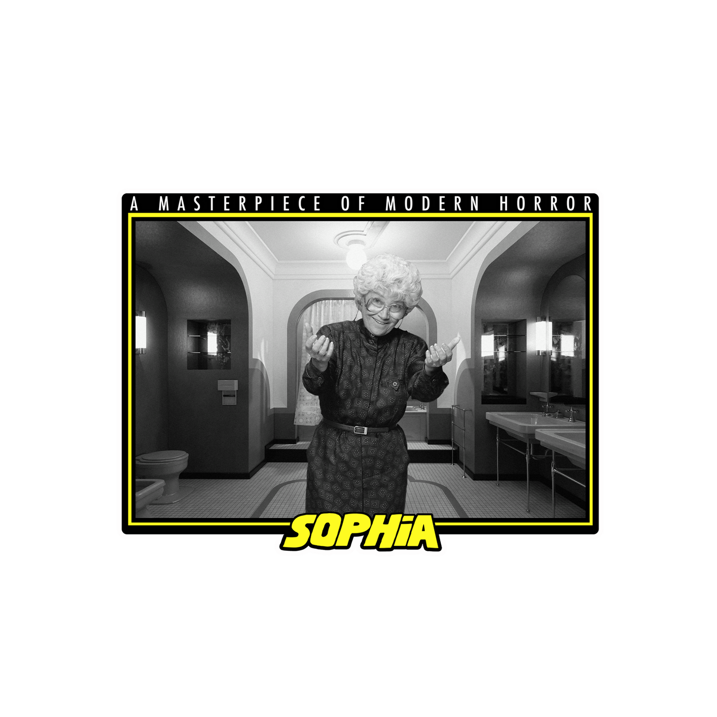 Sophia Vinyl Decal