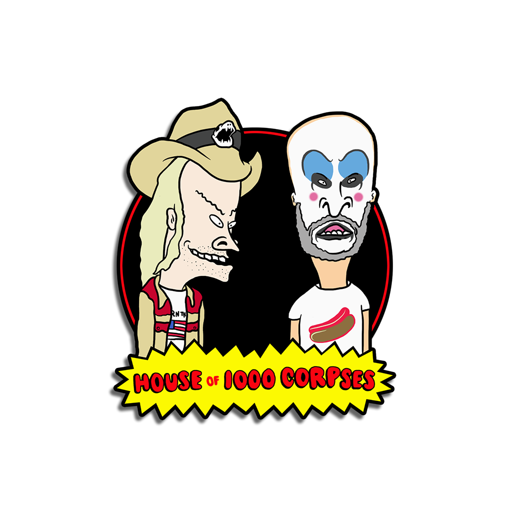 House Of 1000 Cornholios Vinyl Decal
