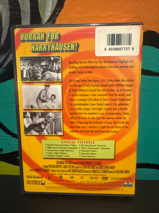 20 Million Miles To Earth DVD