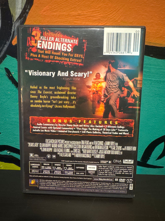 28 Days Later DVD