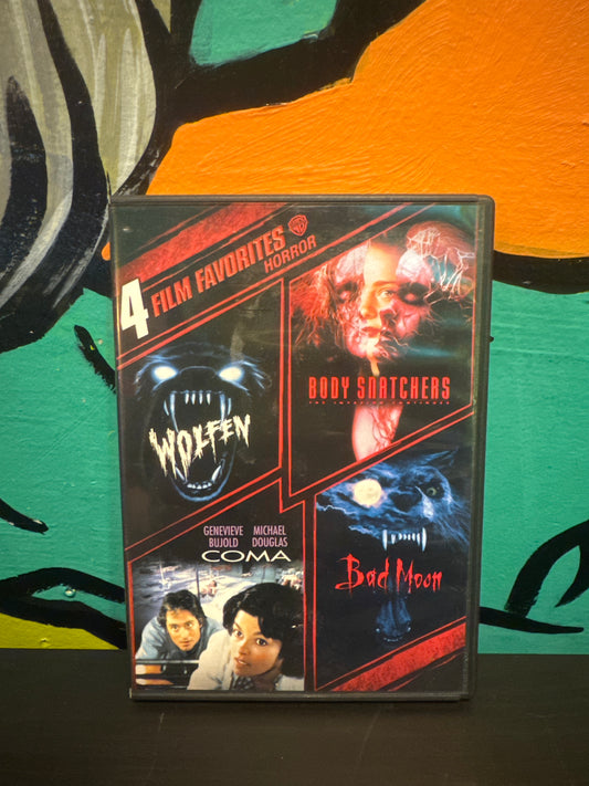 4 Film Favorites - Wolfen - Body Snatchers - Coma - Bad Moon DVD