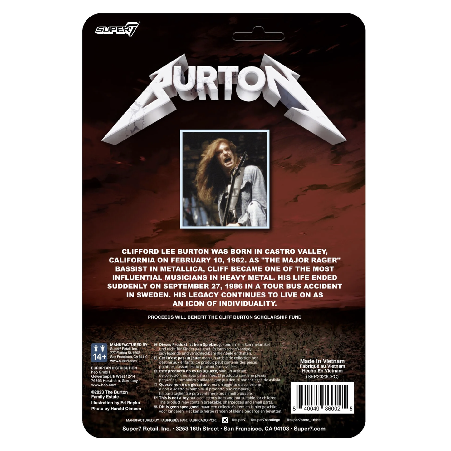 Cliff Burton Figure