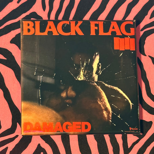 Black Flag Damaged Magnet