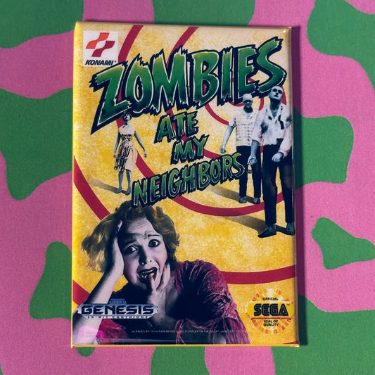 Zombies Ate My Neighbors Magnet