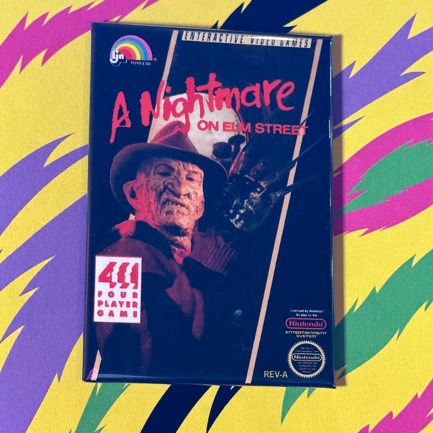 NES Nightmare on Elm Street Magnet