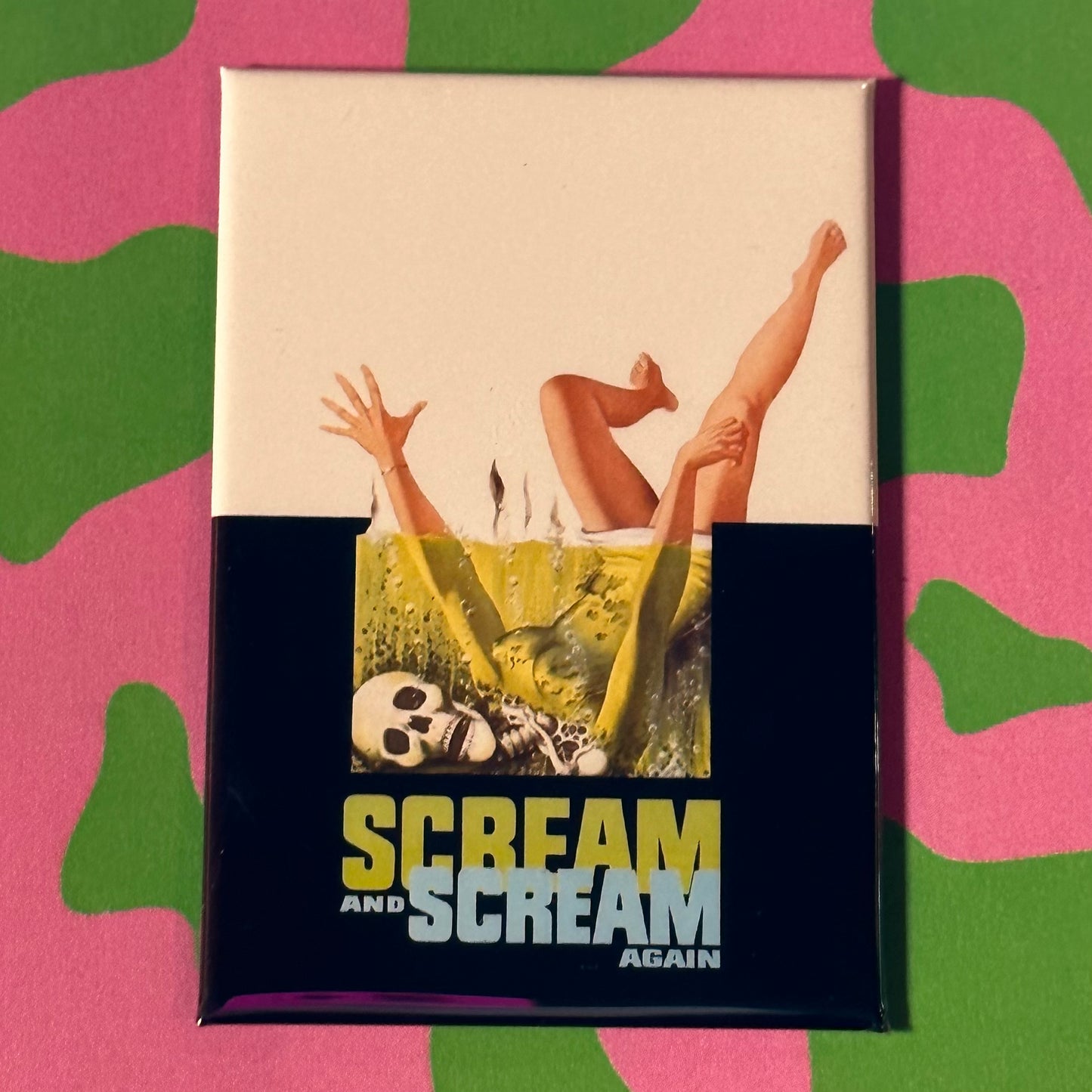 Scream and Scream Again Magnet