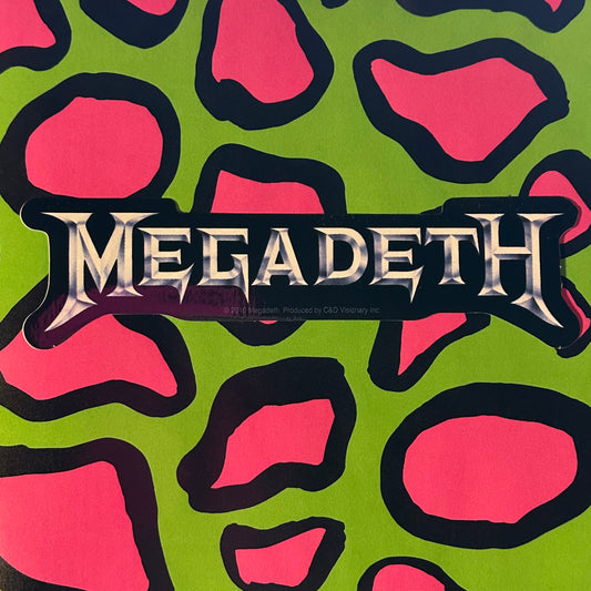 Megadeth Logo Sticker