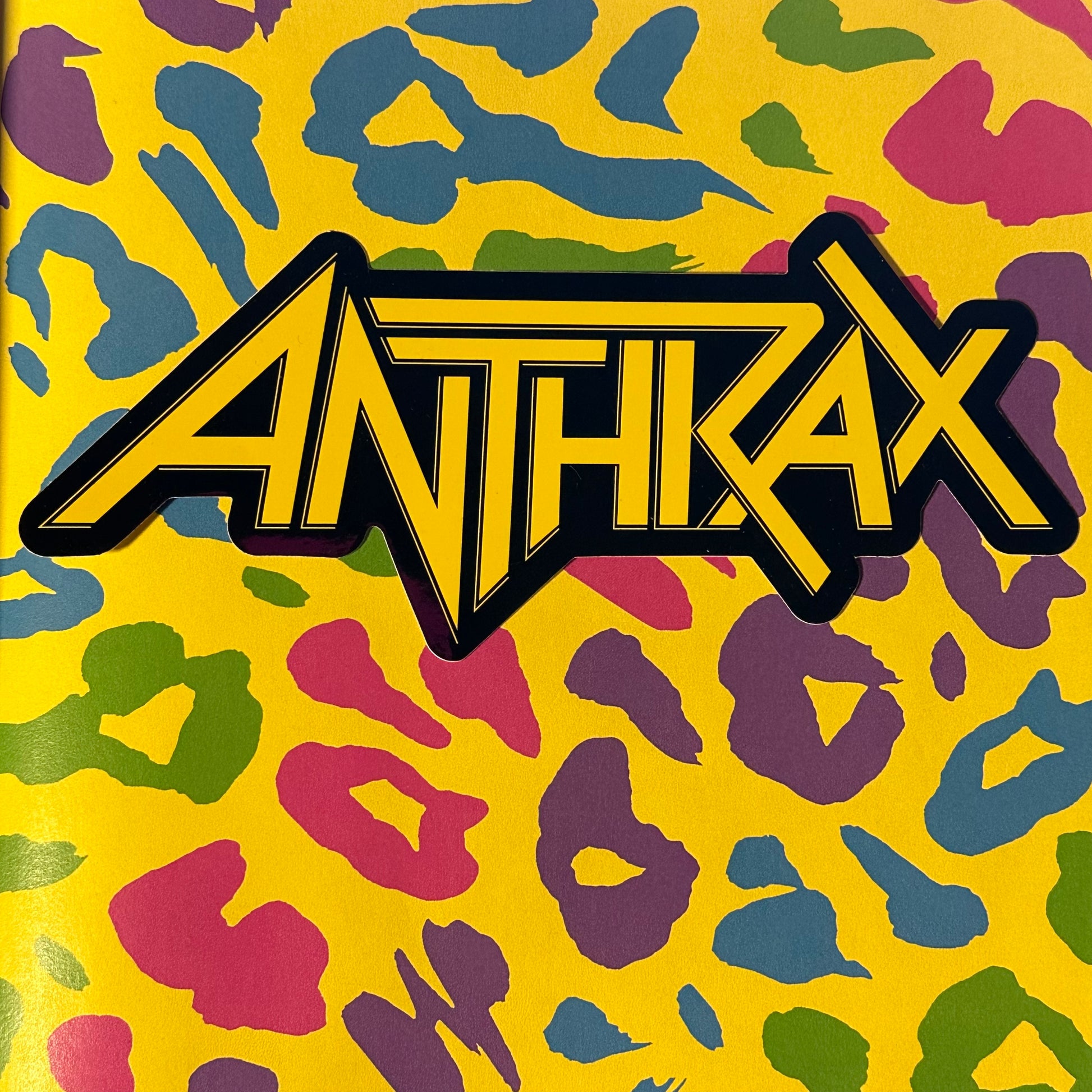 Anthrix Logo Anthrax Logo Sticker – HouseOfMonsters