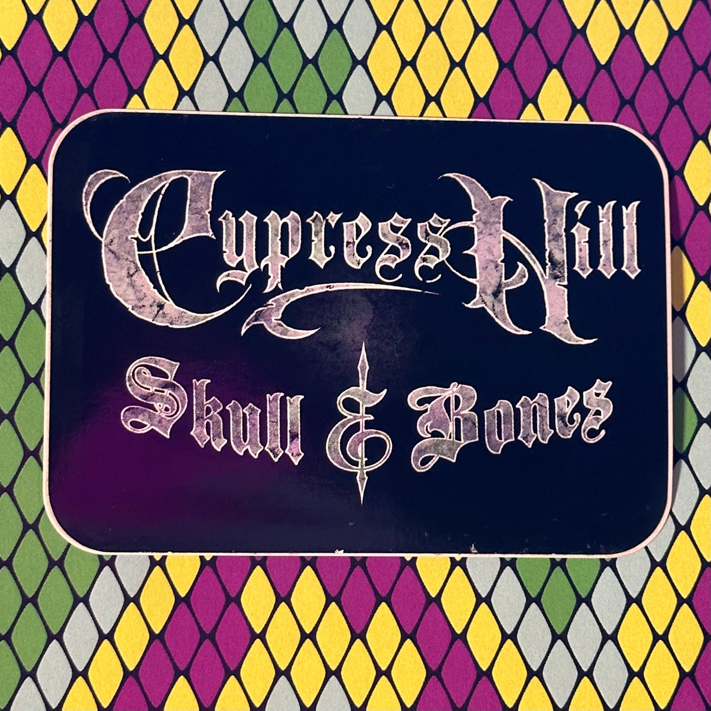 Cypress Hill Skull & Bones Sticker