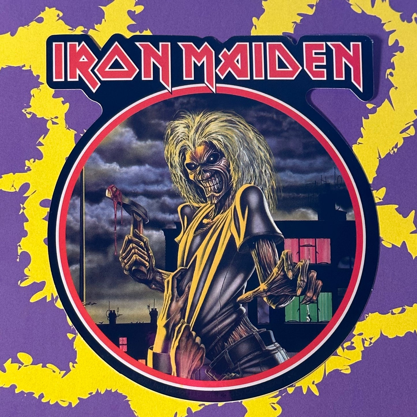 Iron Maiden Eddie Sticker