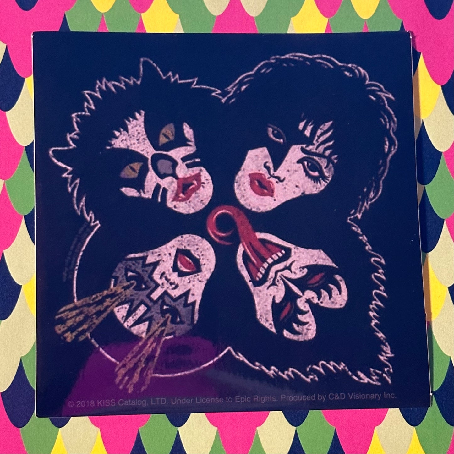 KISS Sticker