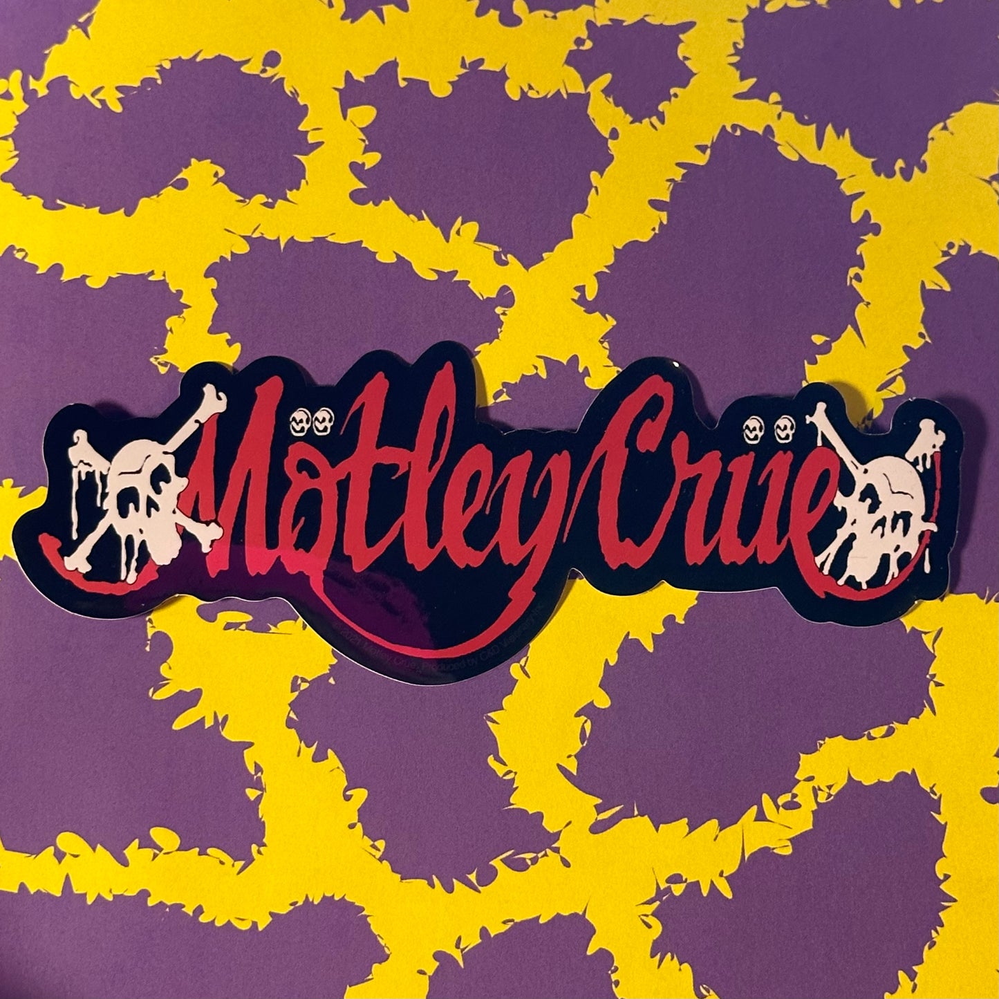 Motley Crue Logo Sticker