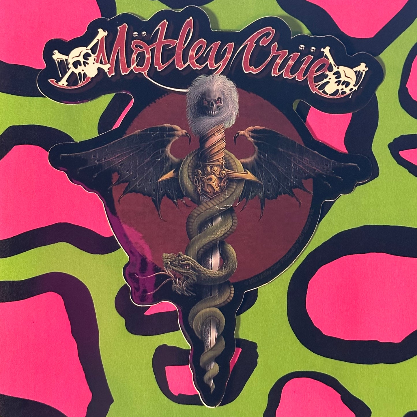 Motley Crue Feelgood Sticker