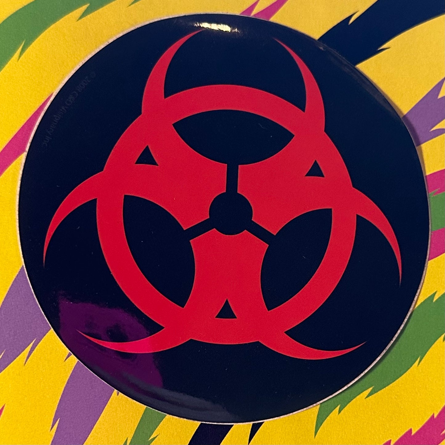 Biohazard Sticker