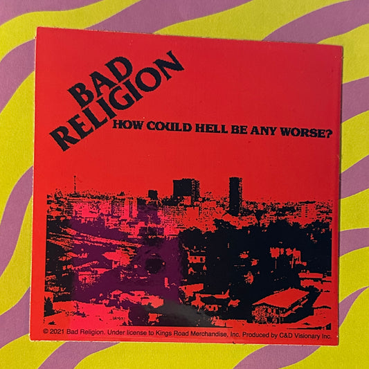 Bad Religion Hell Sticker