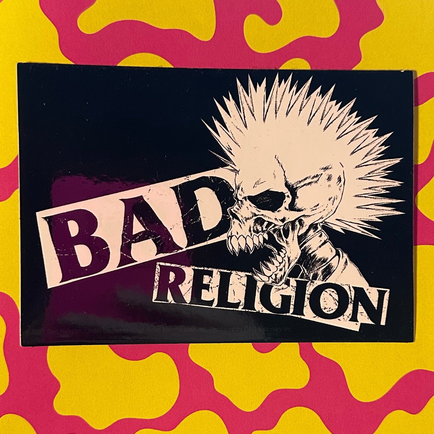 Bad Religion Skullhawk Sticker