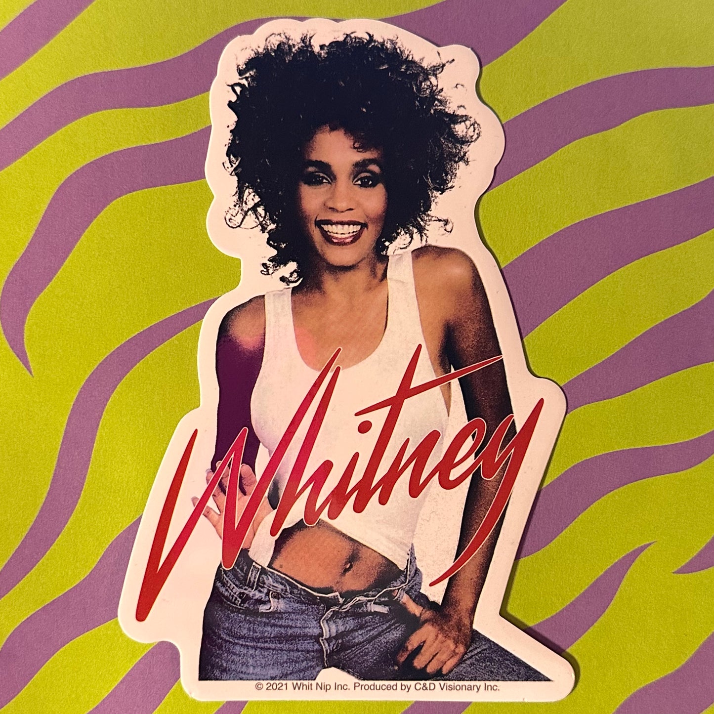 Whitney Tank Sticker