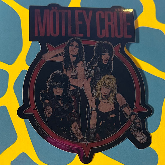 Motley Crue Sticker