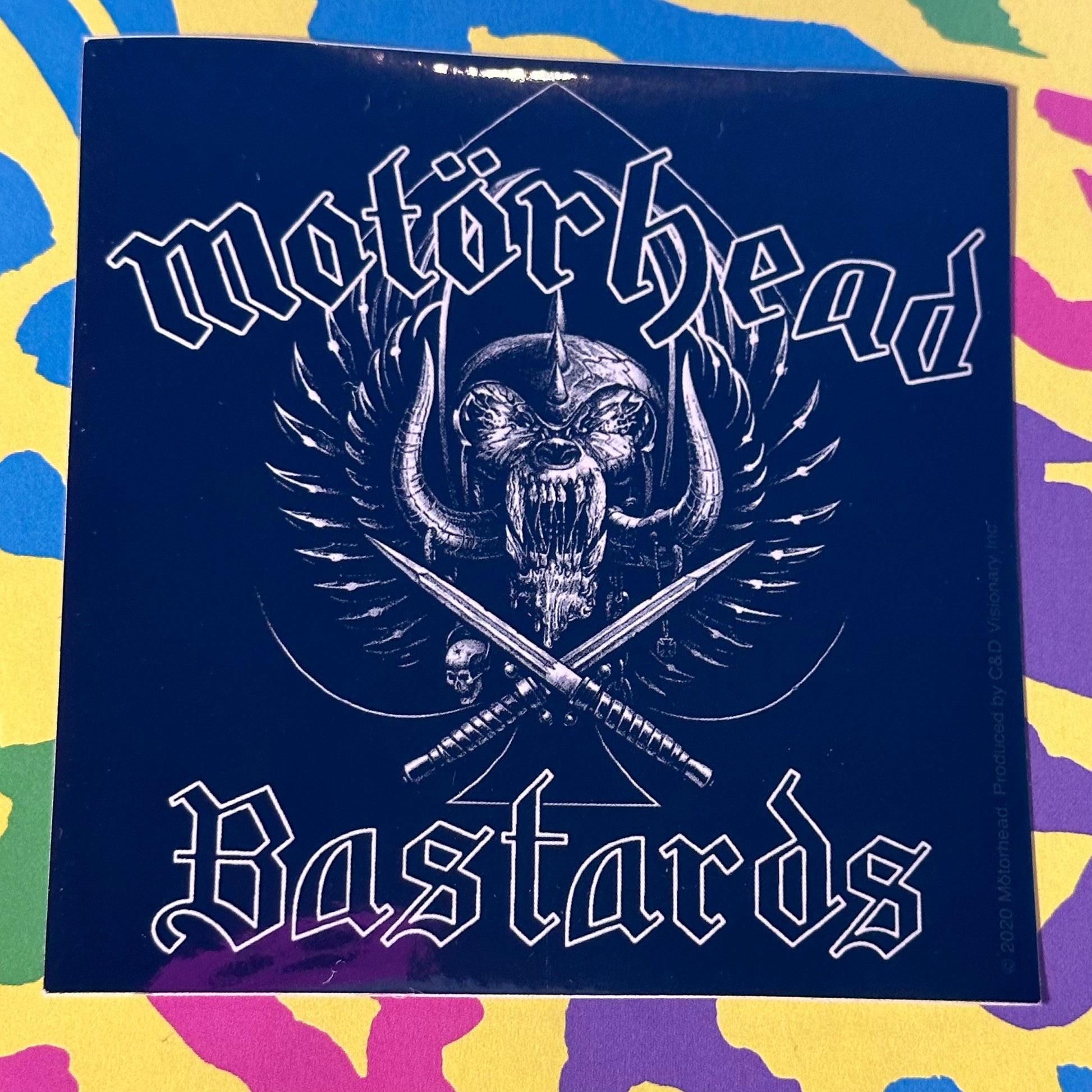 Motorhead Window Sticker Motorhead Bastards Sticker – HouseOfMonsters