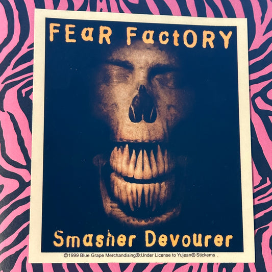 Fear Factory Smasher Sticker