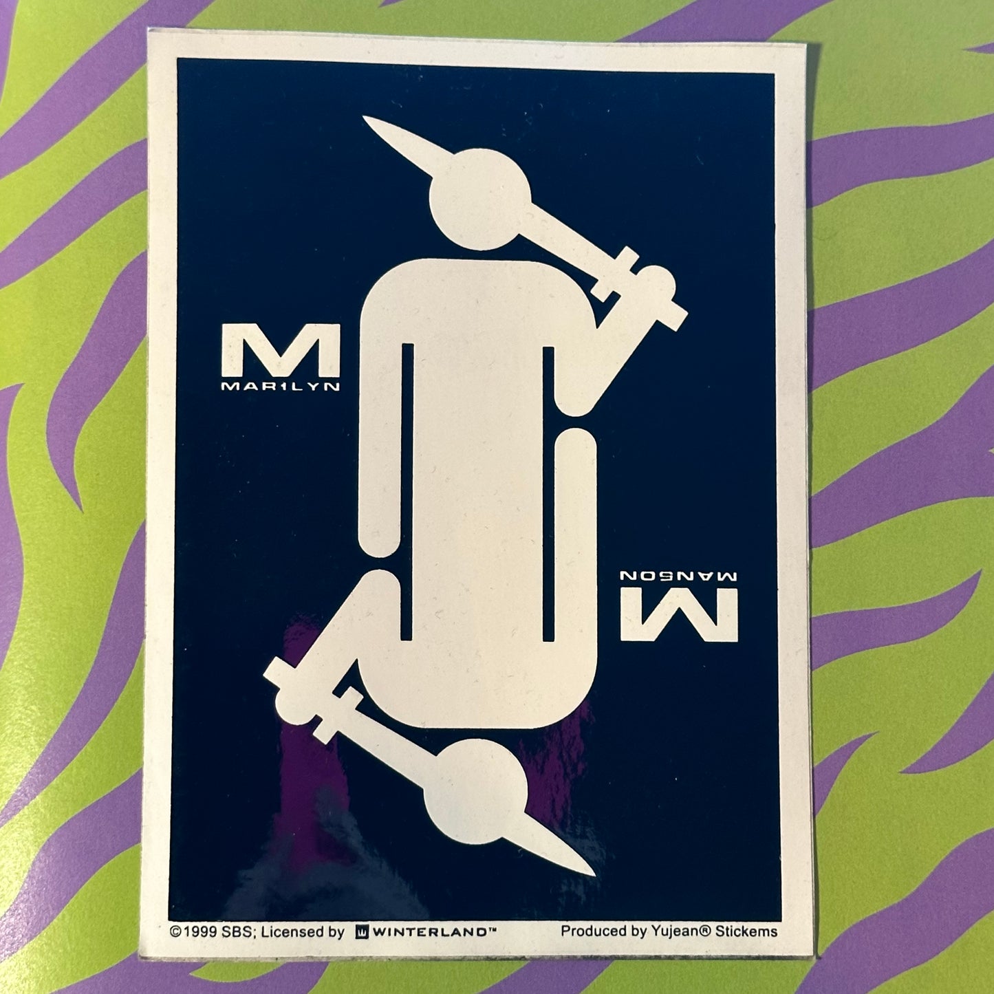 Marilyn Manson King Sticker