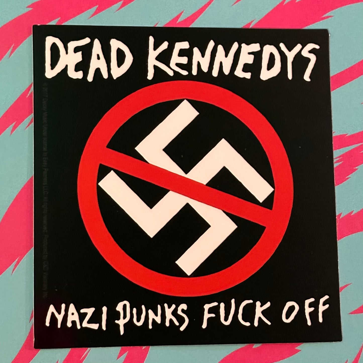 Dead Kennedys Nazi Punks  Sticker