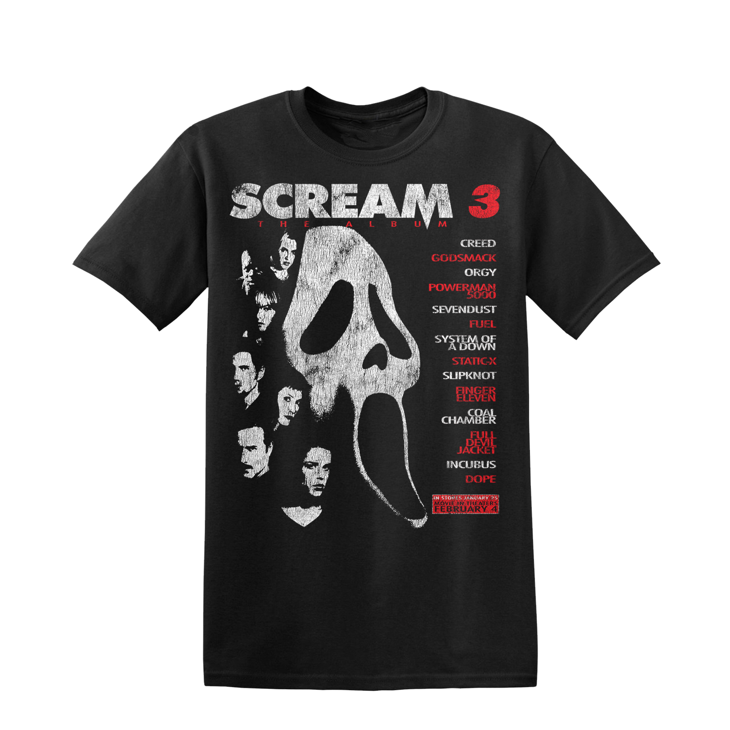 Scream 3 Soundtrack Tee