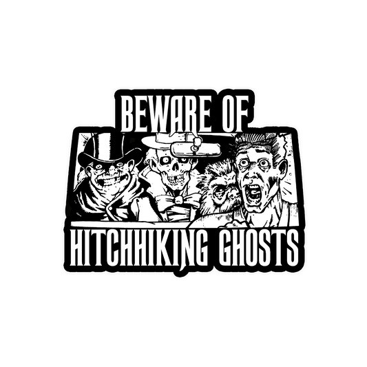 Hitchhiking Ghosts Vinyl Decal