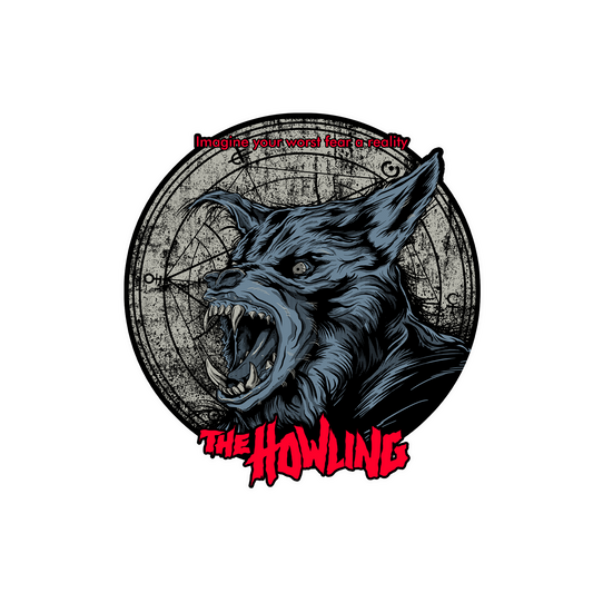 Howling Vinyl Decal