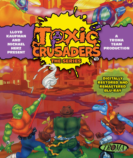 PRE ORDER - Toxic Crusaders The Series Blu Ray