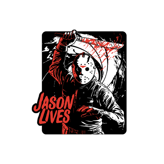 Jason Lives Vinyl Decal