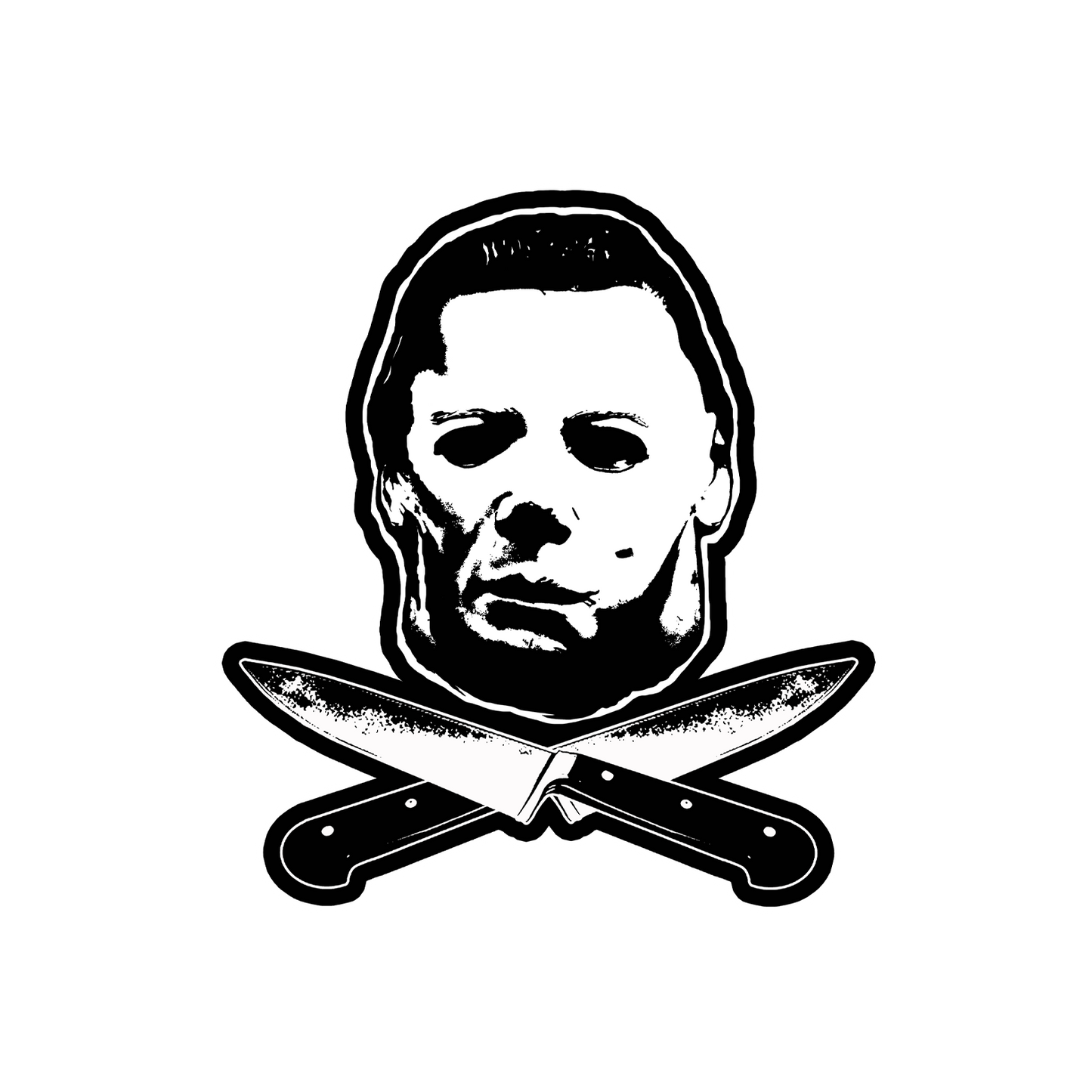 Myers Cross Vinyl Decal
